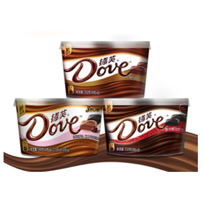 好价再现！德芙巧克力3碗装 牛奶+什锦+黑巧克力