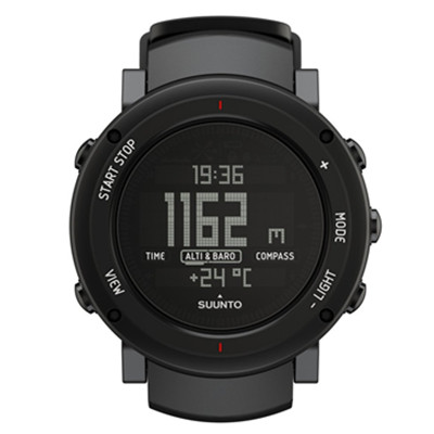 特供！SUUNTO颂拓core深黑铝户外腕表SS018734000