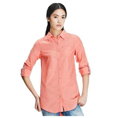 好价！GIORDANO 佐丹奴 女式长款衬衫05344540