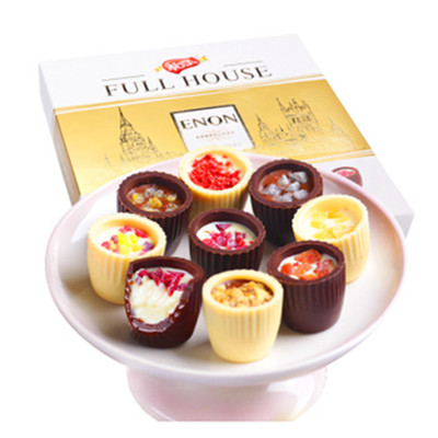 圣诞好礼物！怡浓（ENON）手工纯脂巧克力浪漫满屋礼盒325g