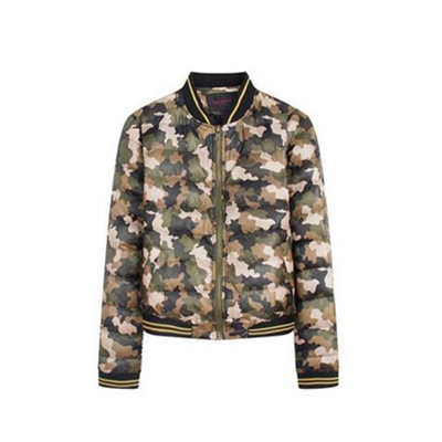 秒杀白菜！YES MISS 迷彩加厚棒球外套Y445808PM