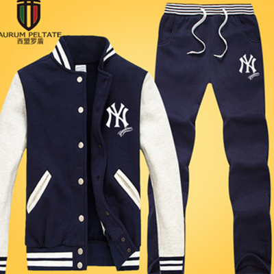 穿着更保暖！西盟罗盾 男士加绒运动卫衣套装