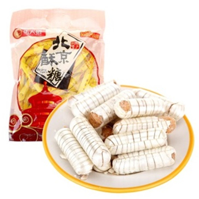 甜酥留麻香！北京特产 马大姐 北京酥糖 468g