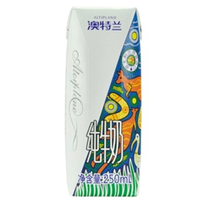 澳洲进口！澳特兰ALTIPLANO 全脂纯牛奶250ml*24盒