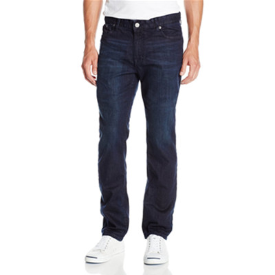 休闲百搭！Calvin Klein Osaka Blue男士直筒牛仔裤
