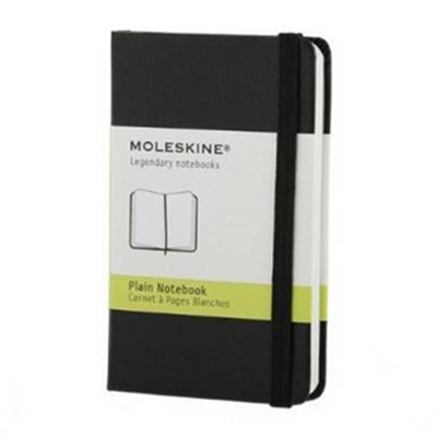 知识分子！Moleskine 纯白硬面笔记本 (迷你型)