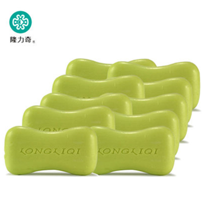 温和除菌！隆力奇 蛇胆硫磺皂 80g 10个装
