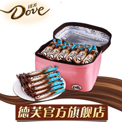 酥脆口感！德芙 巧丝巧克力 90支装
