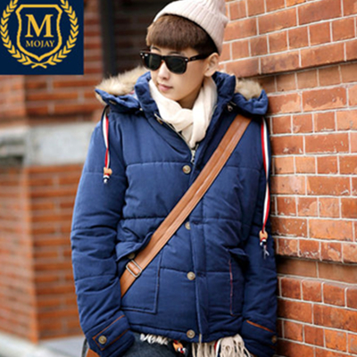 时尚款式！Mojay 男士加厚保暖棉衣