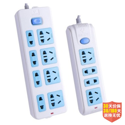 适合凑单！公牛（BULL）GN-403+GN-211套装组合插线板