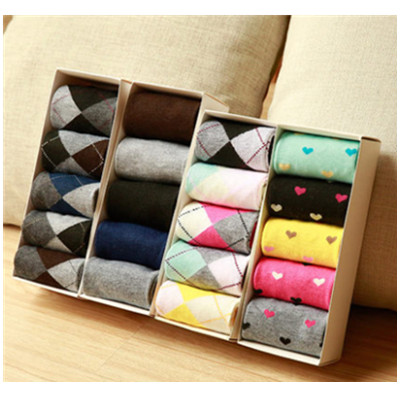 超值划算！俞兆林秋冬男女长袜中筒袜子15双