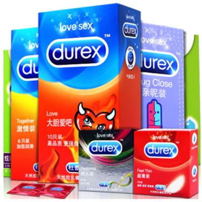 大胆去爱！杜蕾斯Durex 超薄避孕套安全套42片