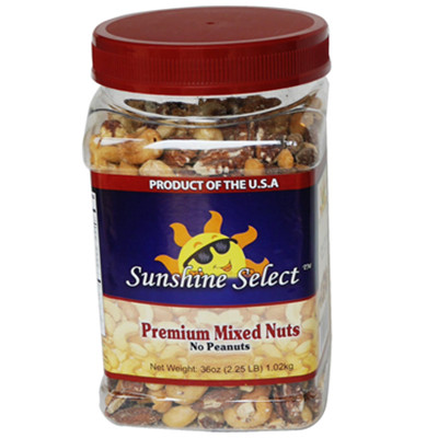 新低价！Sunshine Select阳光臻选牌精选混合坚果1.02kg