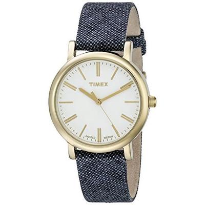 文艺范！天美时 Timex TW2P63800AB 女士石英手表