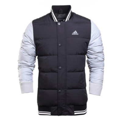 好价！阿迪达斯冬季新款运动棒球服羽绒外套AB4646
