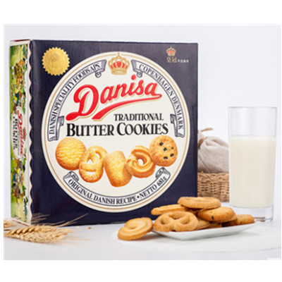 超值组合！Danisa丹麦皇冠曲奇1546g 三加一组合
