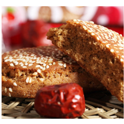 山西一绝！荣欣堂红枣味太谷饼2100g整箱