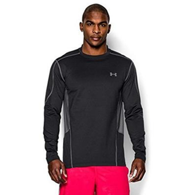 修身款！Under Armour UA ColdGear Evo修身高领运动衣