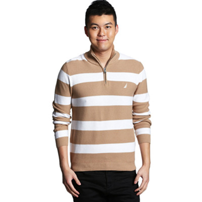 新低！Nautica诺帝卡男式羊毛衫SC21001