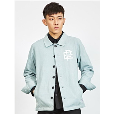 经典款！Preppy elite叠加字母印花教练夹克