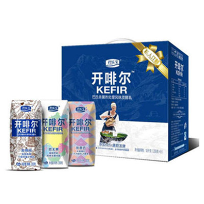 再次好价！君乐宝开啡尔私人订制装风味发酵乳200g*8