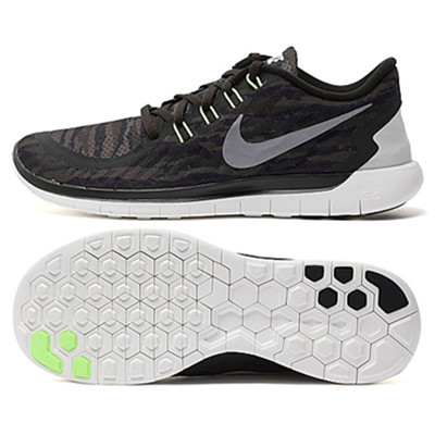 新低！耐克新款男子FREE 5.0 PRINT跑步鞋749592-301