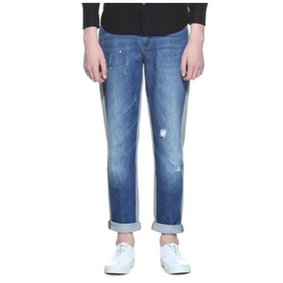 拼接撞色！Trendiano 纯棉牛仔长裤 3141060030610