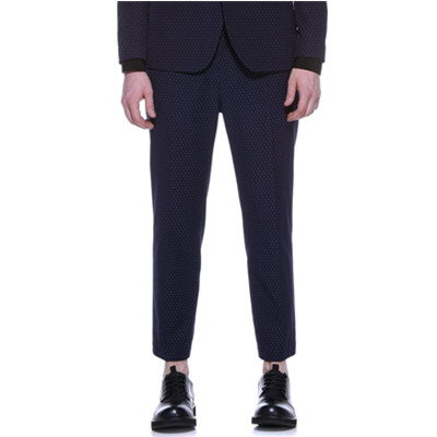 英伦风！Trendiano中腰九分休闲裤3143061810650