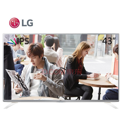 手机端专享！LG 43LF5400 43英寸 窄边 IPS硬屏 LED液晶电视