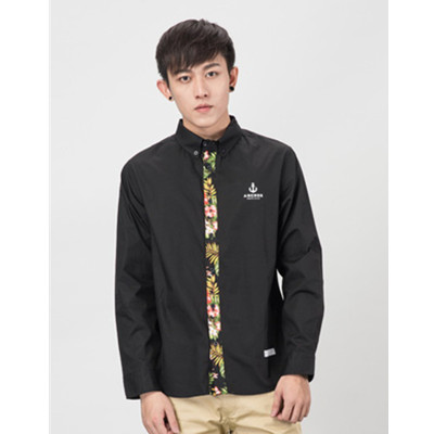 休闲时尚！Preppy Elite花卉元素衬衫