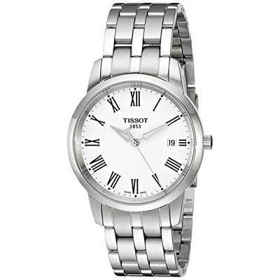 简约经典！天梭Tissot T0334101101301 男士石英手表