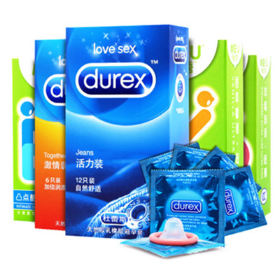 尽情爱！杜蕾斯活力激情装安全套装共33只