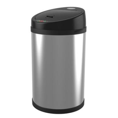 近期好价！三木 6012 不锈钢红外线电子感应免脚踏全自动垃圾桶