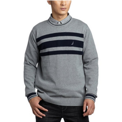 全网好价！Nautica诺帝卡男式毛衣套头衫SC43070