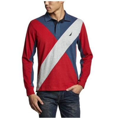 拼接款！诺帝卡 男式 Polo衫 K44954