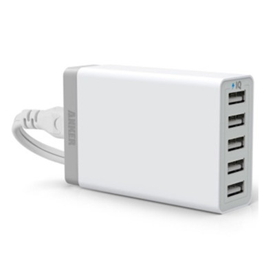好价！Anker 40W 5口USB多口充电器