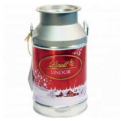 瑞士进口！瑞士莲软心牛奶罐巧克力216g