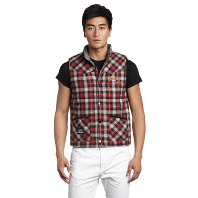 休闲时尚！airwalk握步男式棉马甲61213A014