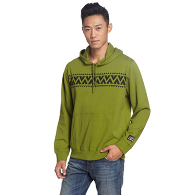 时尚个性！airwalk握步男式套头连帽卫衣42213A009