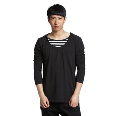 干净利落！LEECOOPER立酷派男式中袖T恤100353