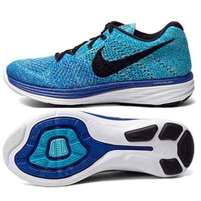 码全好价！耐克新款女子FLYKNIT LUNAR3跑步鞋698182-403