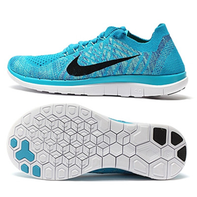 好价！耐克女子FREE 4.0 FLYKNIT跑步鞋717076-400