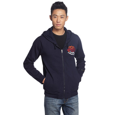 新低！airwalk握步男式开衫连帽卫衣51213A011