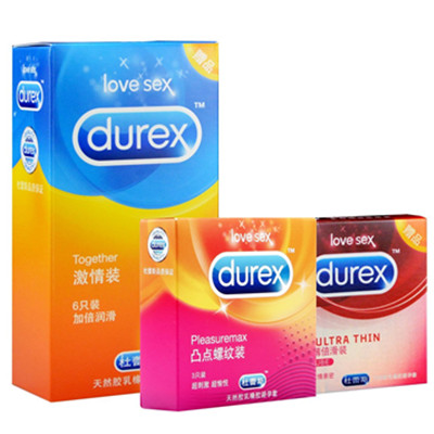 加倍激情！Durex杜蕾斯避孕套10只