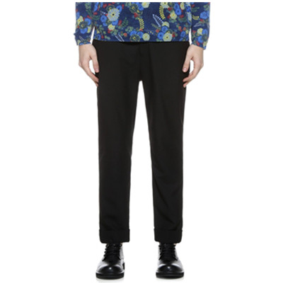 潮流时尚！Trendiano中腰锥形九分休闲裤3143061130090