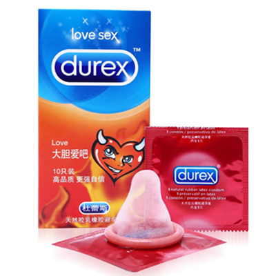 动感设计！Durex杜蕾斯避孕套love10只装