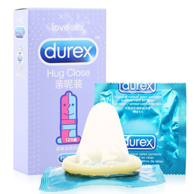 舒适易戴！杜蕾斯避孕套亲昵装12只