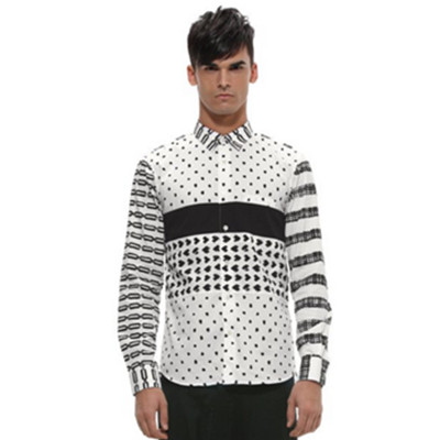 印花风格！Trendiano长袖衬衫衬衣 3121012820000