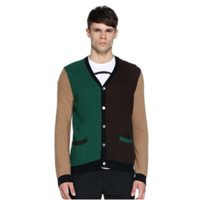 拼接款！Trendiano 男式 针织开衫 3131031010811