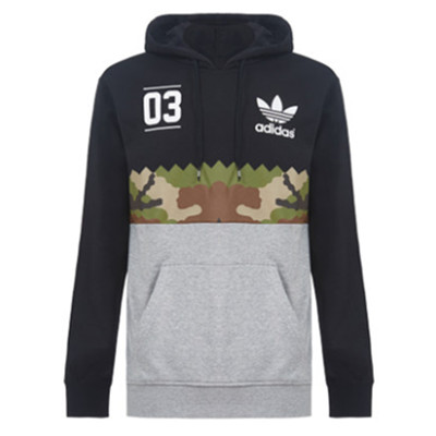 时尚有型！阿迪三叶草新款男子套头衫AH9742